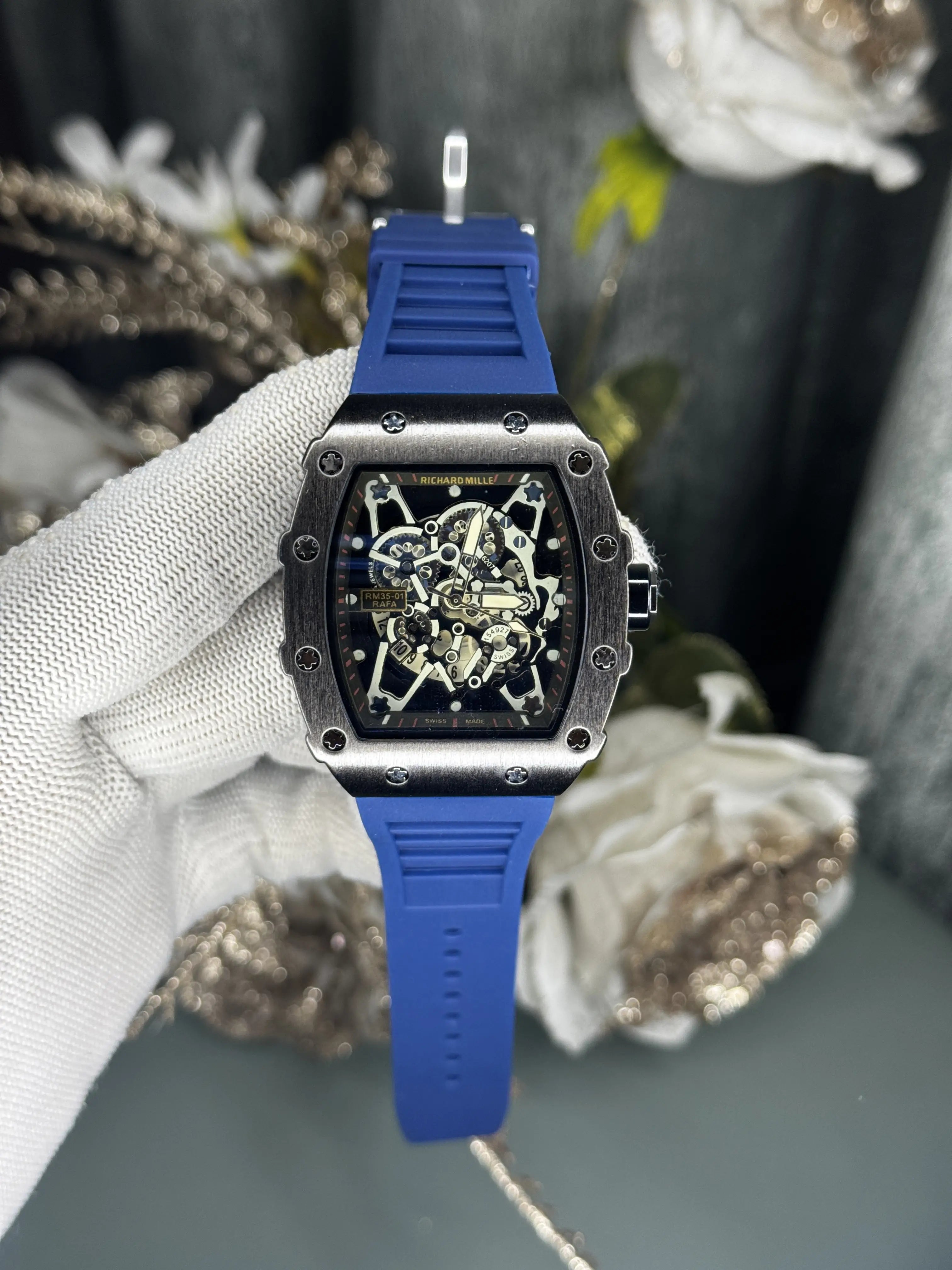 Richard Mille Rm35-01 Blue Quartz Premium Watch Main image