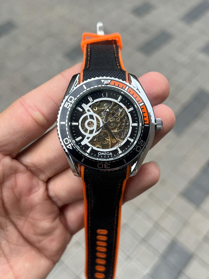 Omeg a Speedmaster Automatic Silver Black Secondary image