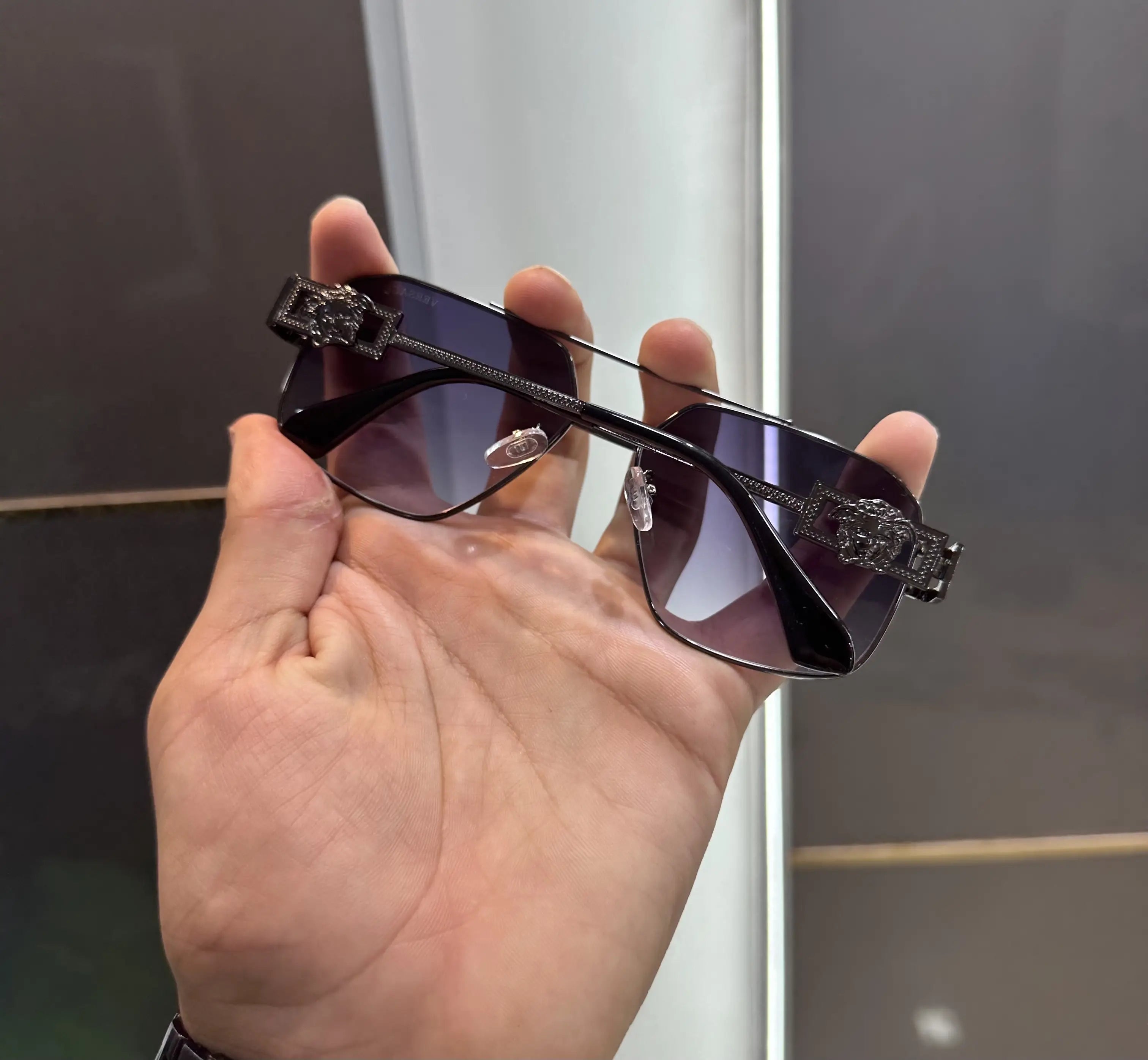 Versace Gunmetal Purple Premium Shades 2602 Secondary image