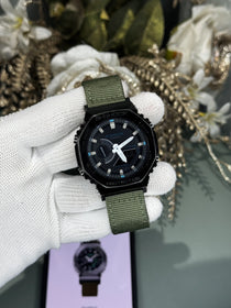 Gshock Ga2100 Gunmetal Green Premium Watch