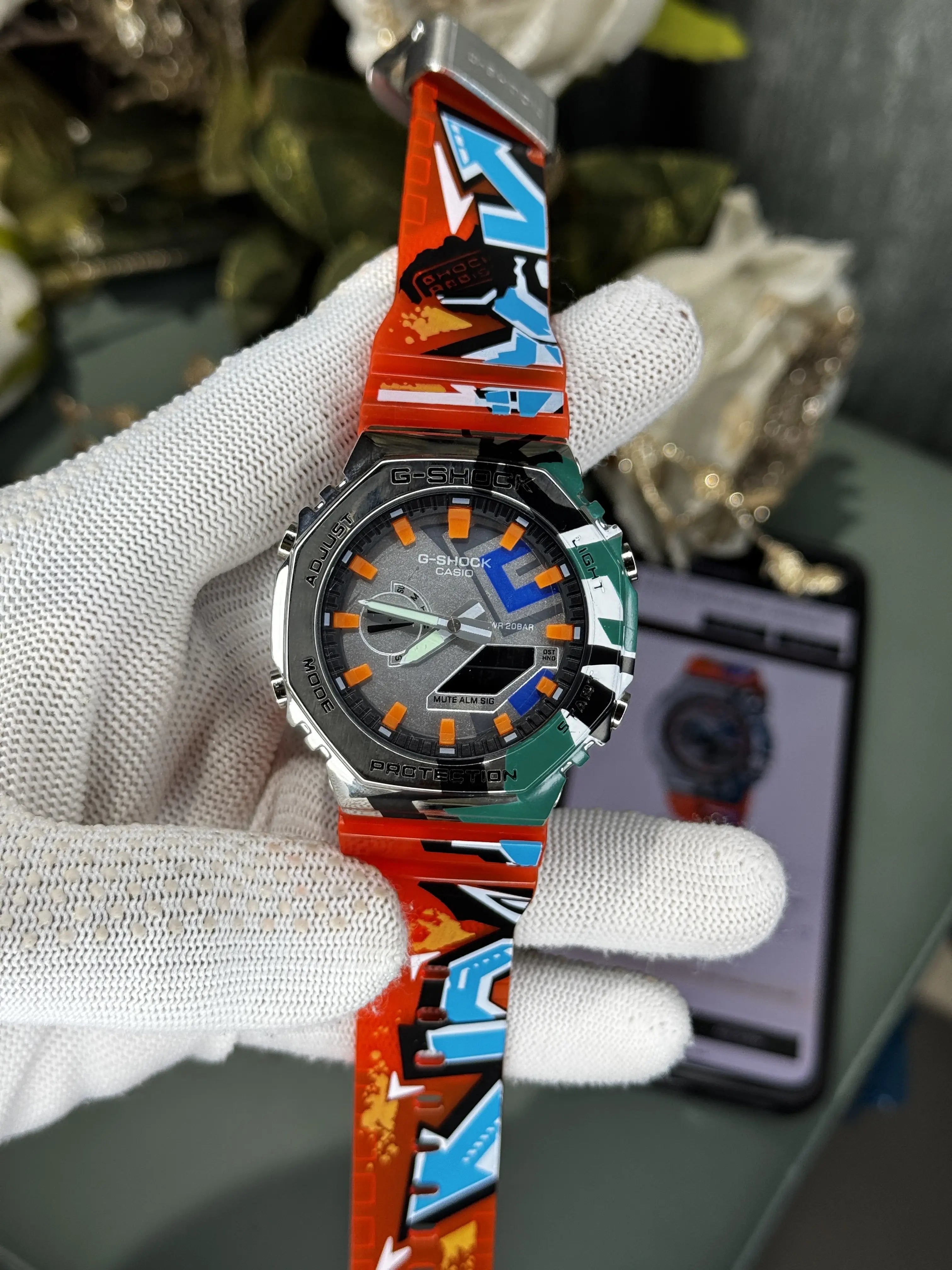 Casio Gshock Street Spirit Orange Premium Watch