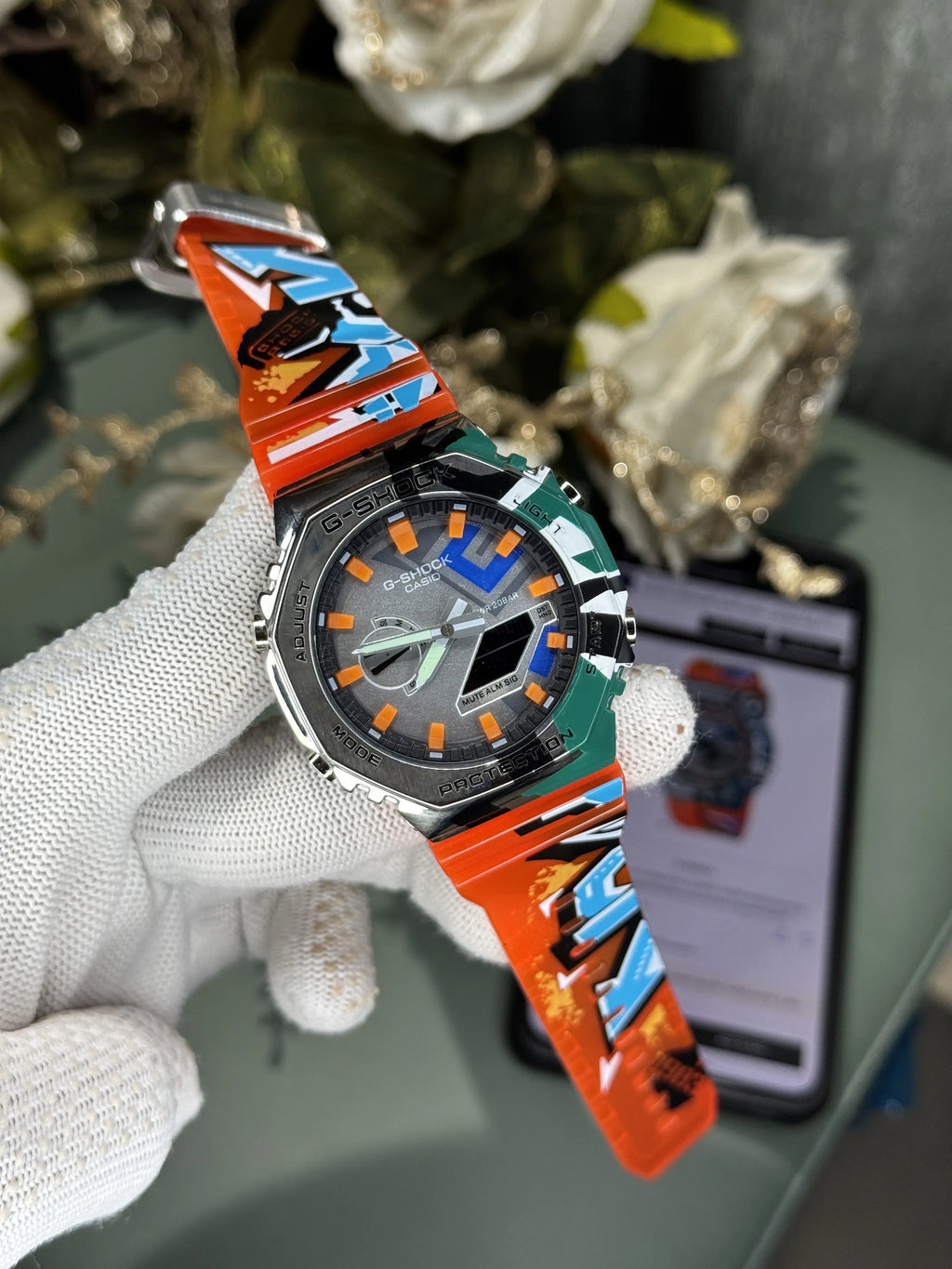 Casio Gshock Street Spirit Orange Premium Watch