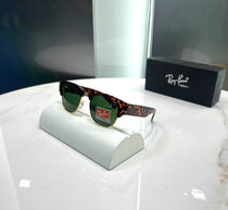 RayBan Tiger Green Clubmaster Premium Shades 0316
