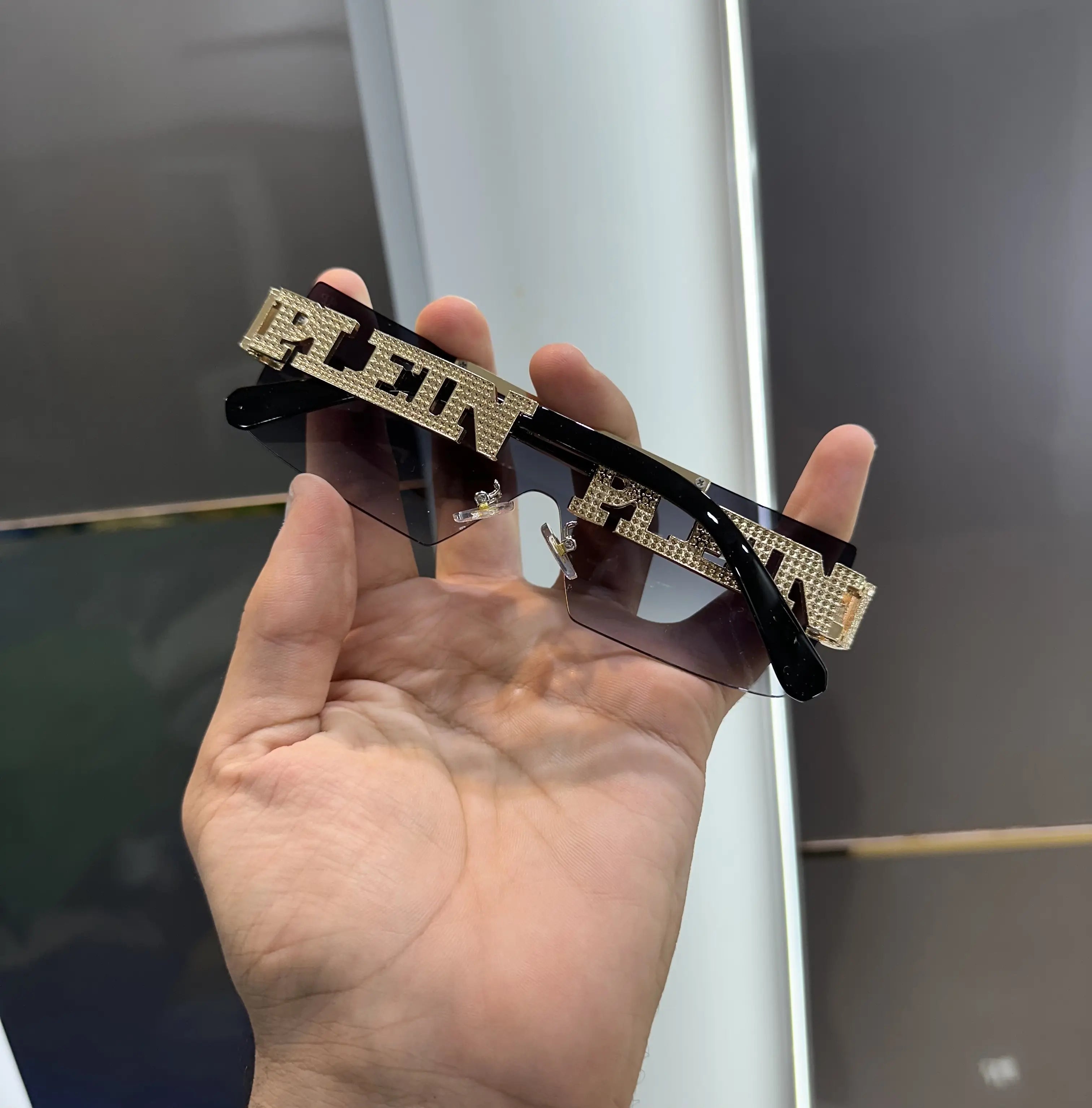 Philipp Plein Diamond Black Shaded Lens 735