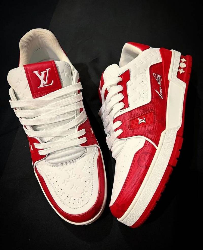Lv Signature Red Premium Sneaker Main image