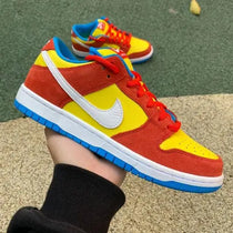 Nik_e Sb Dunk low pro bart simpson Suede Quality Sale