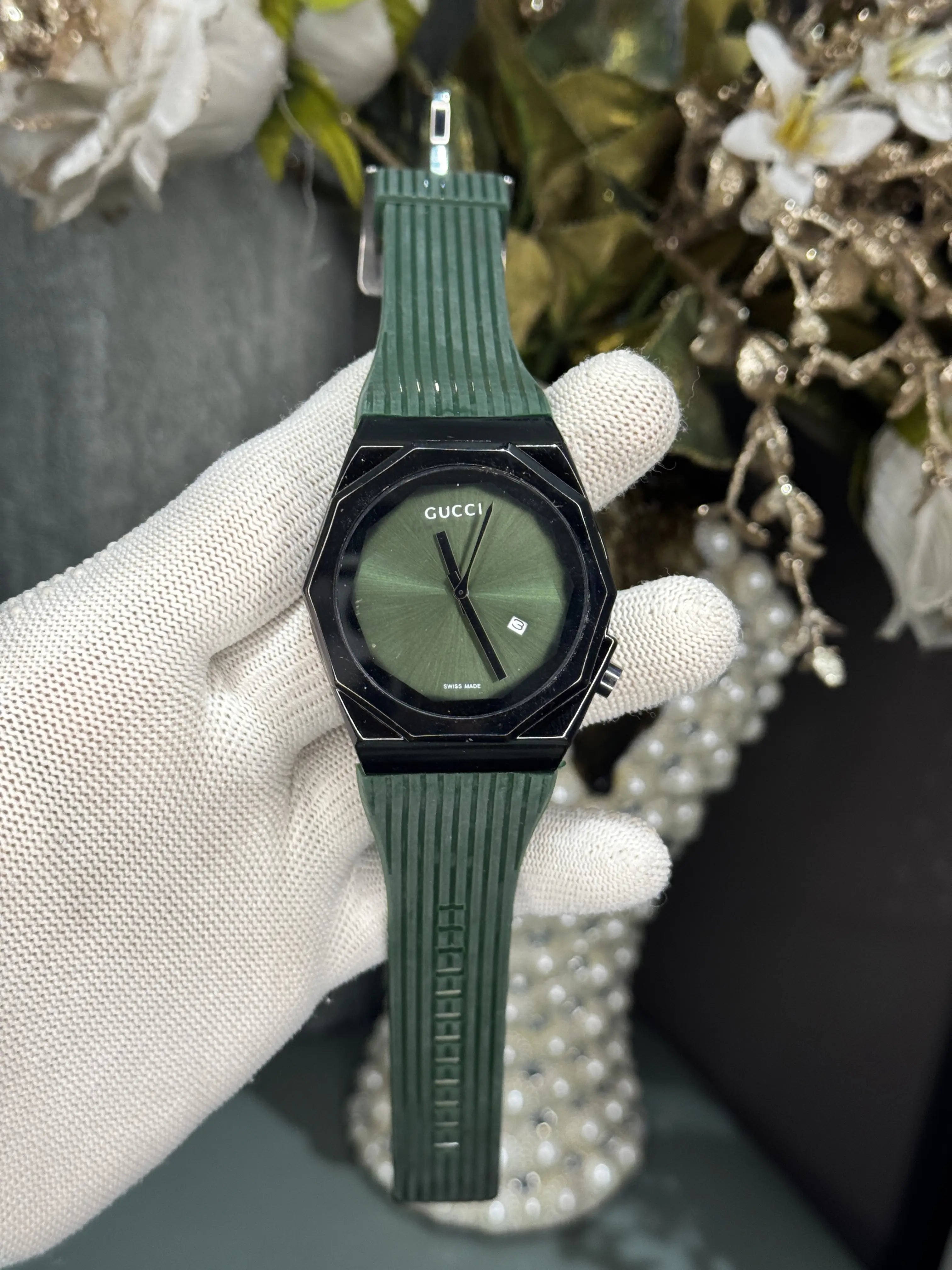 Gucc i All Green Premium Quartz Watch Main image