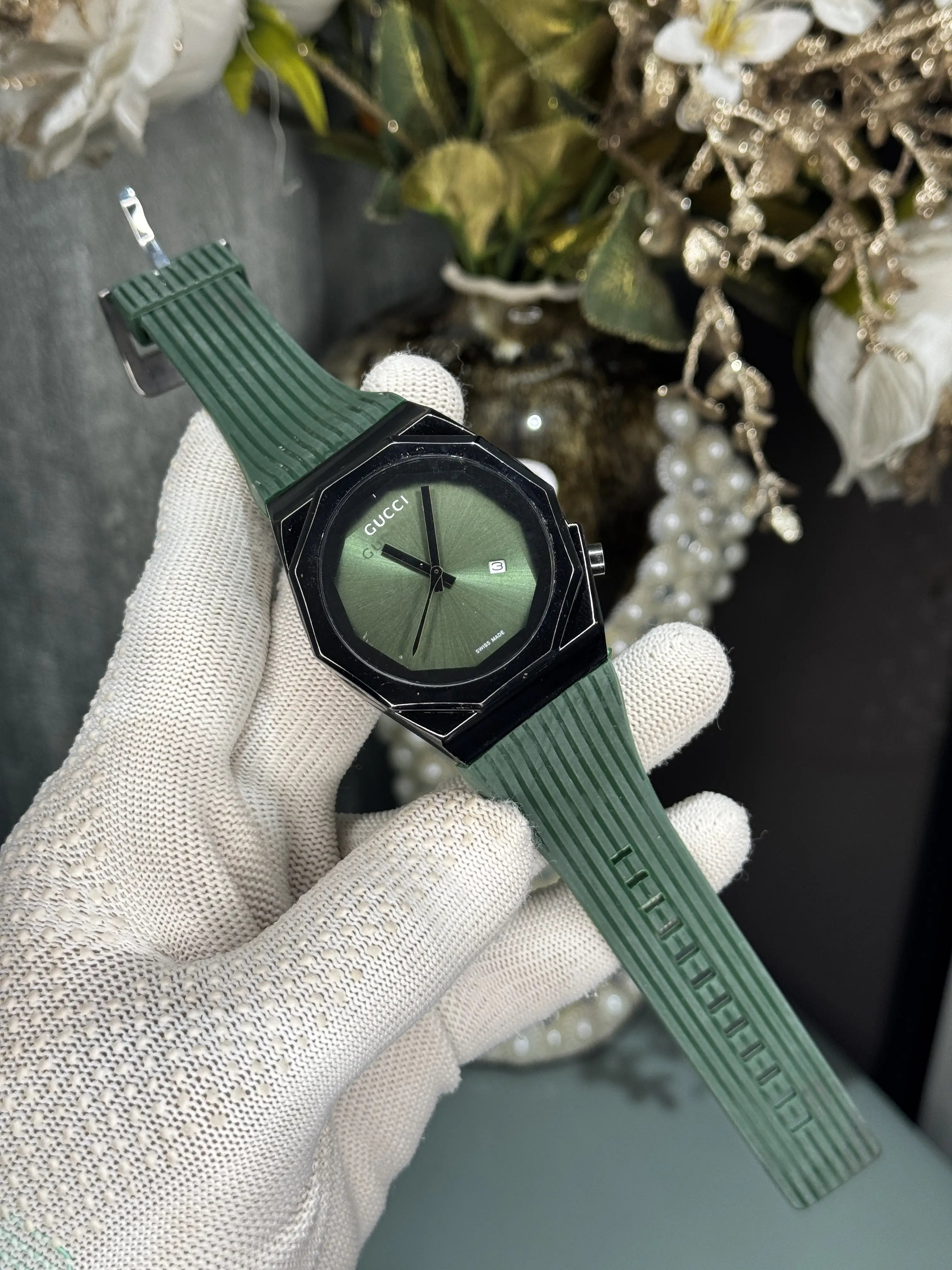 Gucc i All Green Premium Quartz Watch Secondary image