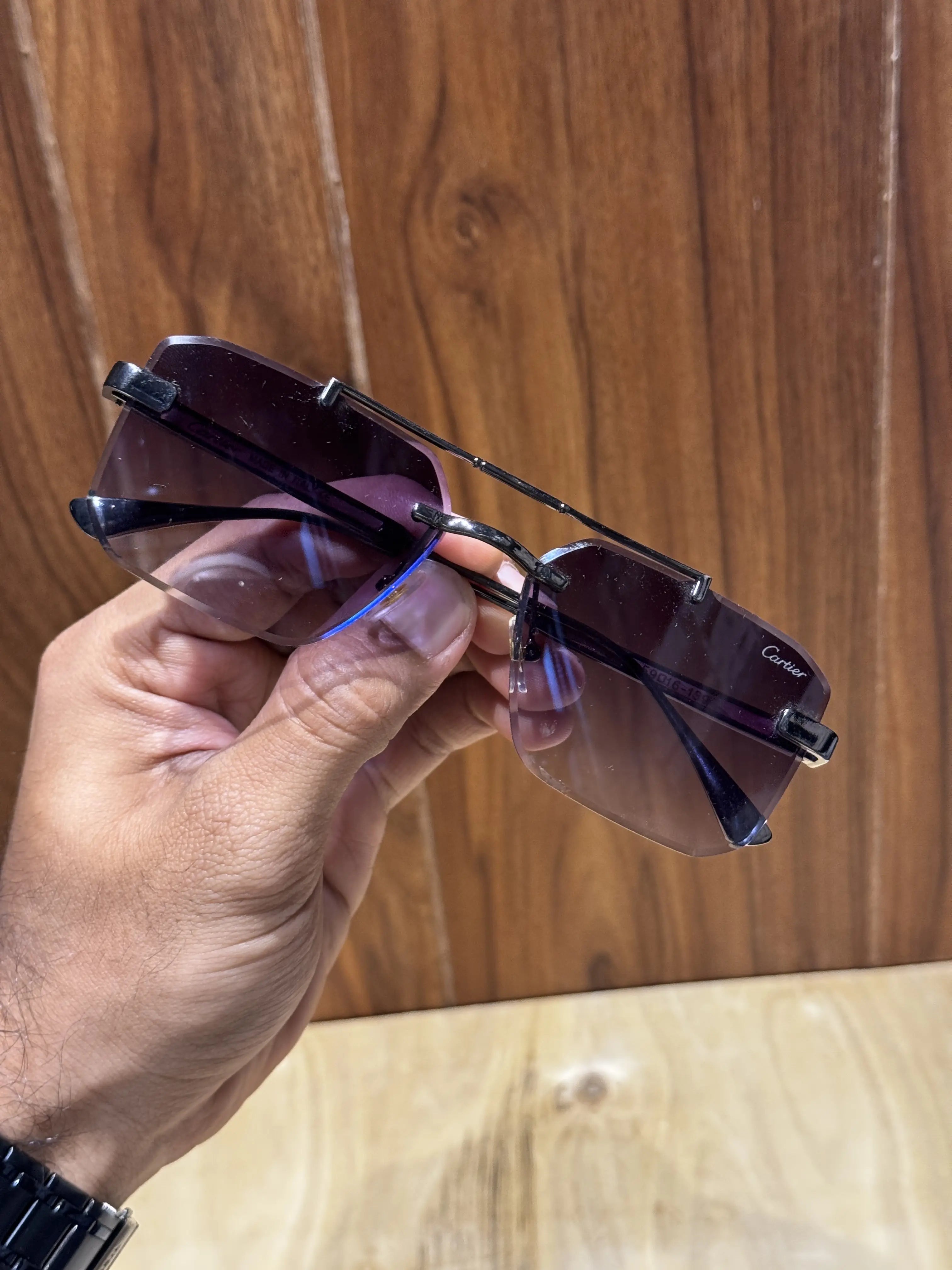 Cartie r Gunmetal Black Premium Shades 3148 Secondary image