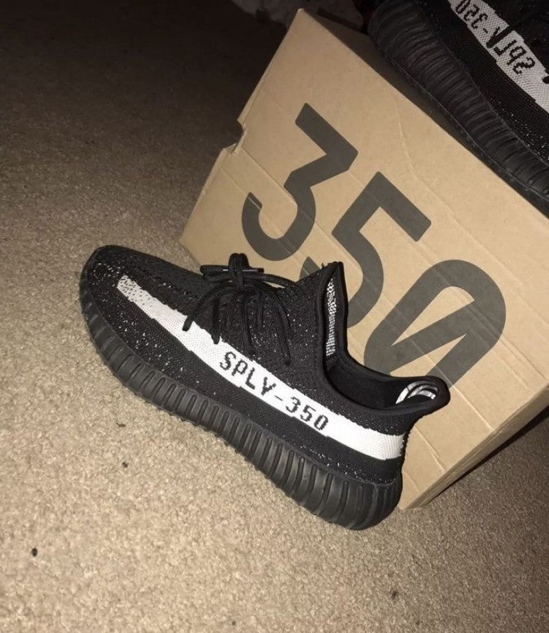 YEZZY 350 BLACK OREO SEMI UA QUALITY FIX Main image