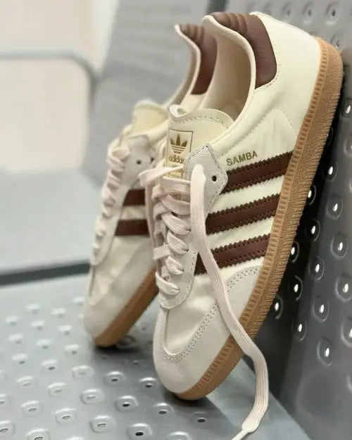 Adida_s samba og cream pre loved brown Secondary image