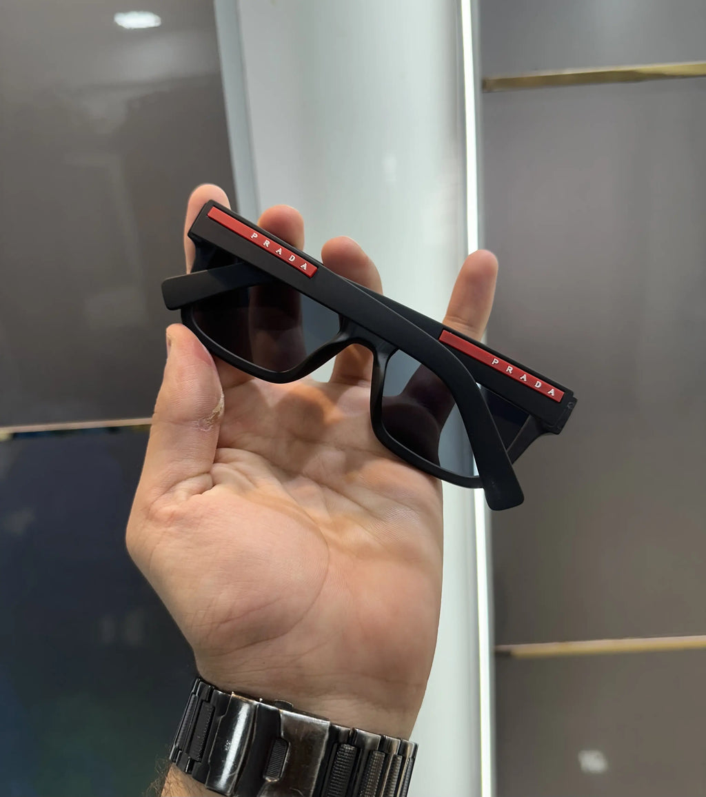 Prada All Black Glossy Premium Shades 8720