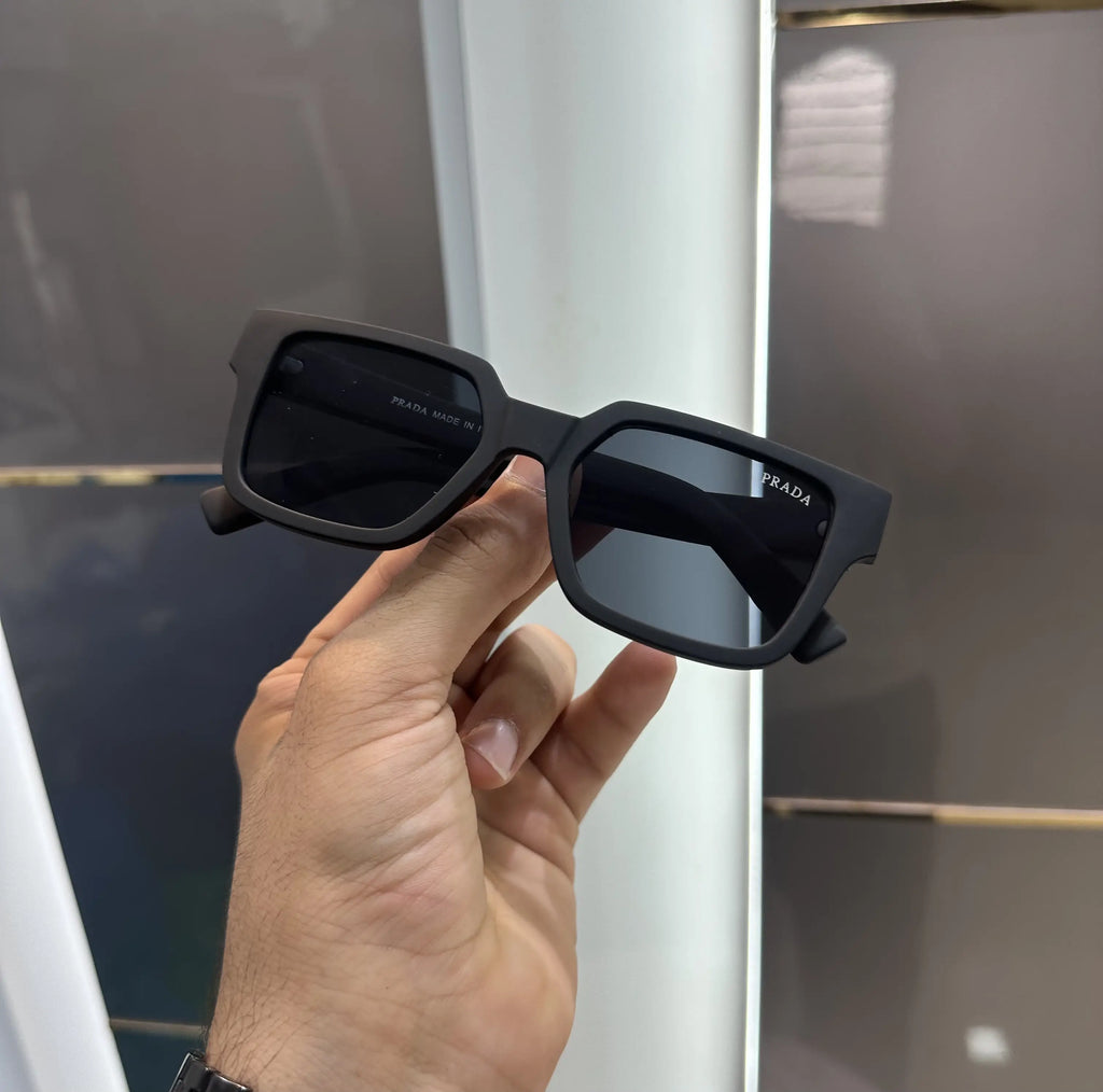 Prada All Black Glossy Premium Shades 8720