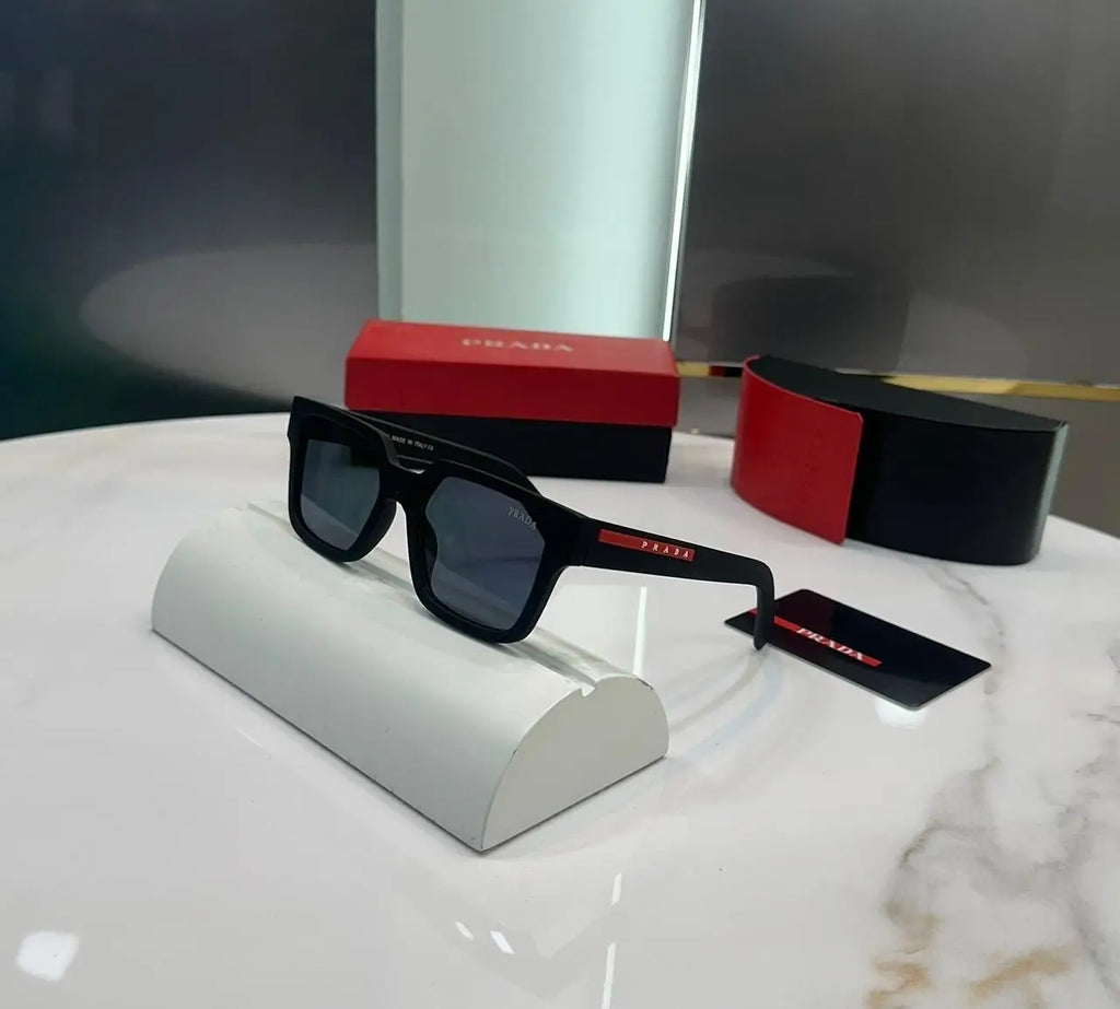 Prada All Black Glossy Premium Shades 8720