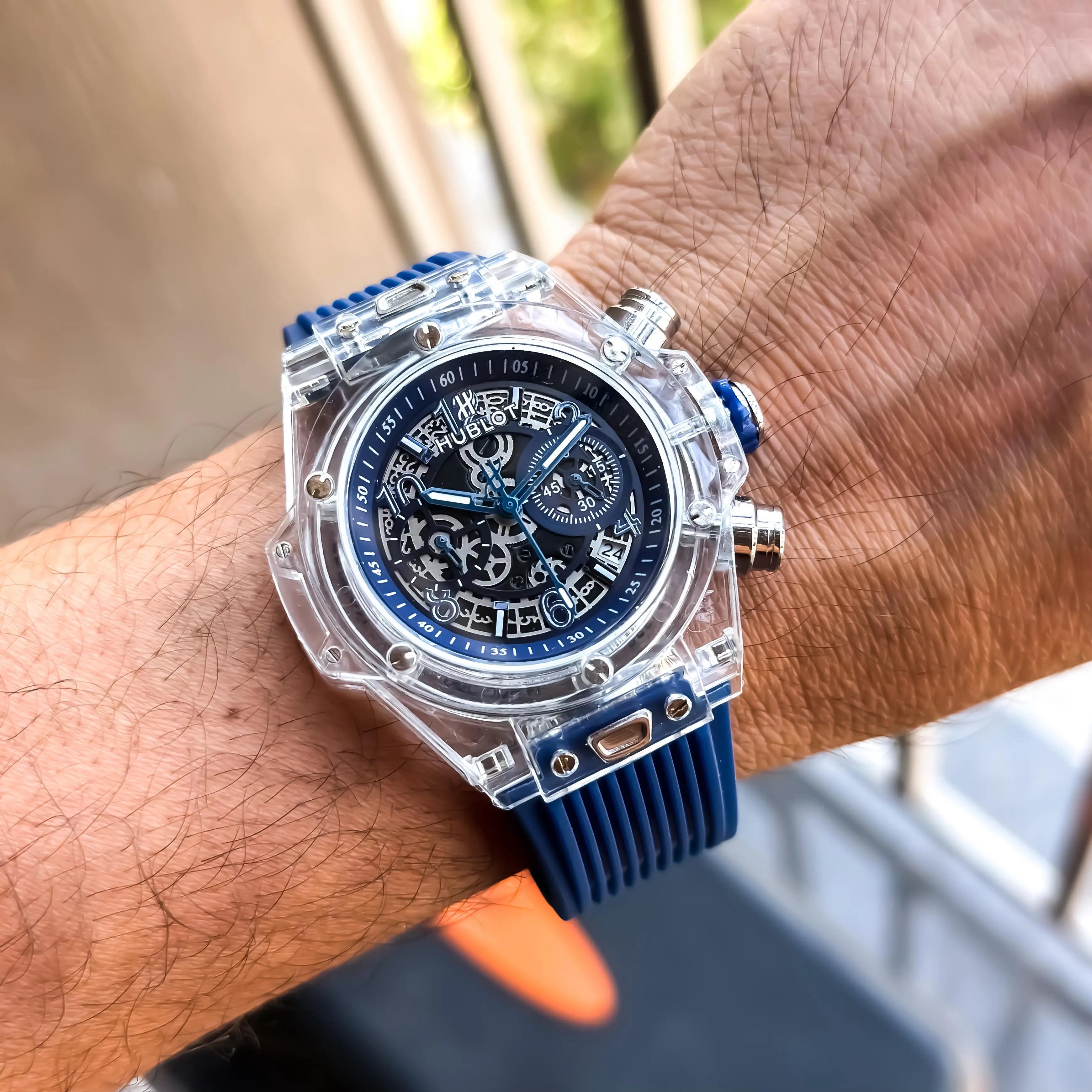 HUBLOT_CHRONOGRAPH_BLUE Secondary image