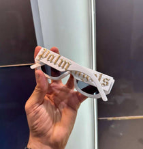 Palm Angels White Black Divine Premium Shades 6170