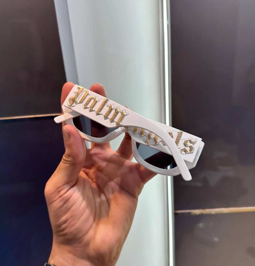 Palm Angels White Black Divine Premium Shades 6170