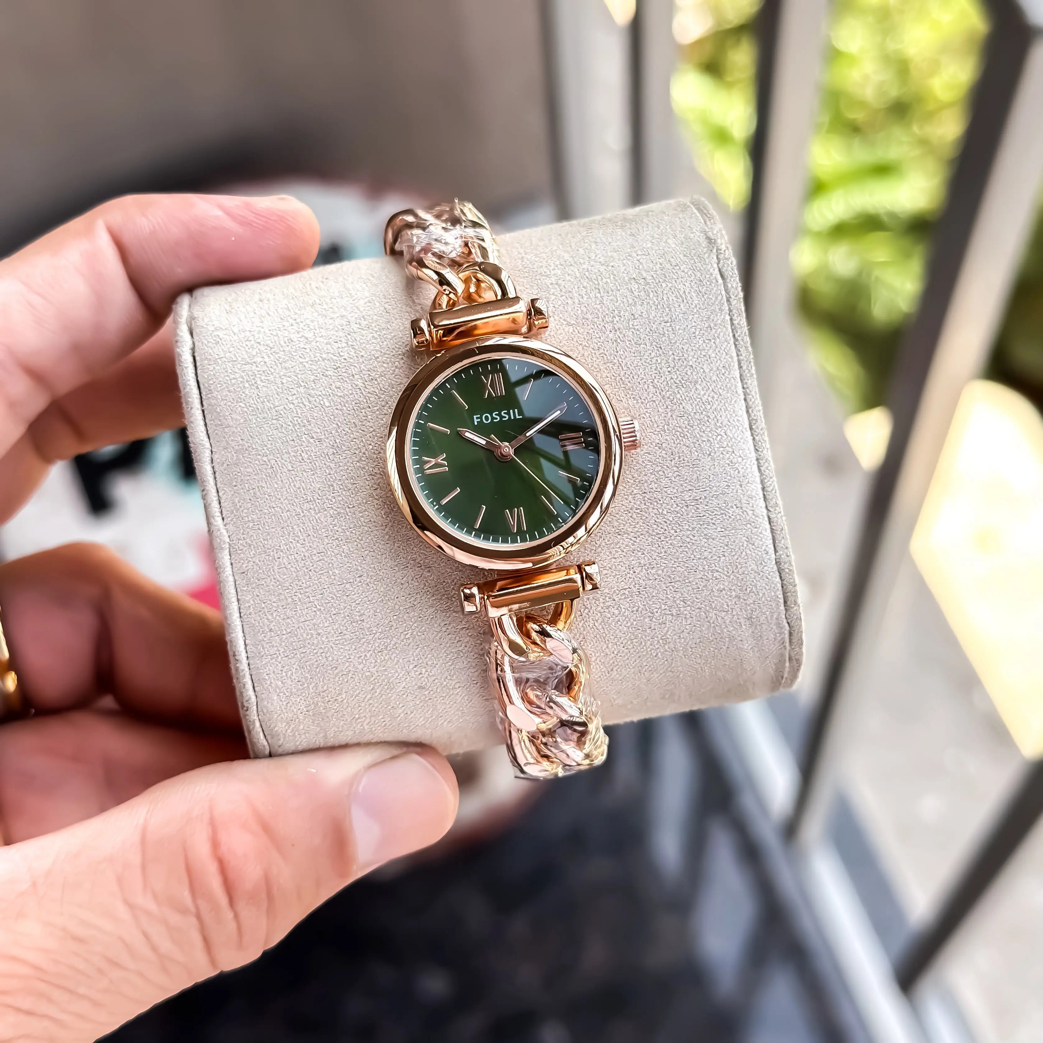 FOSSIL_LADIES_ROSE_GREEN Secondary image
