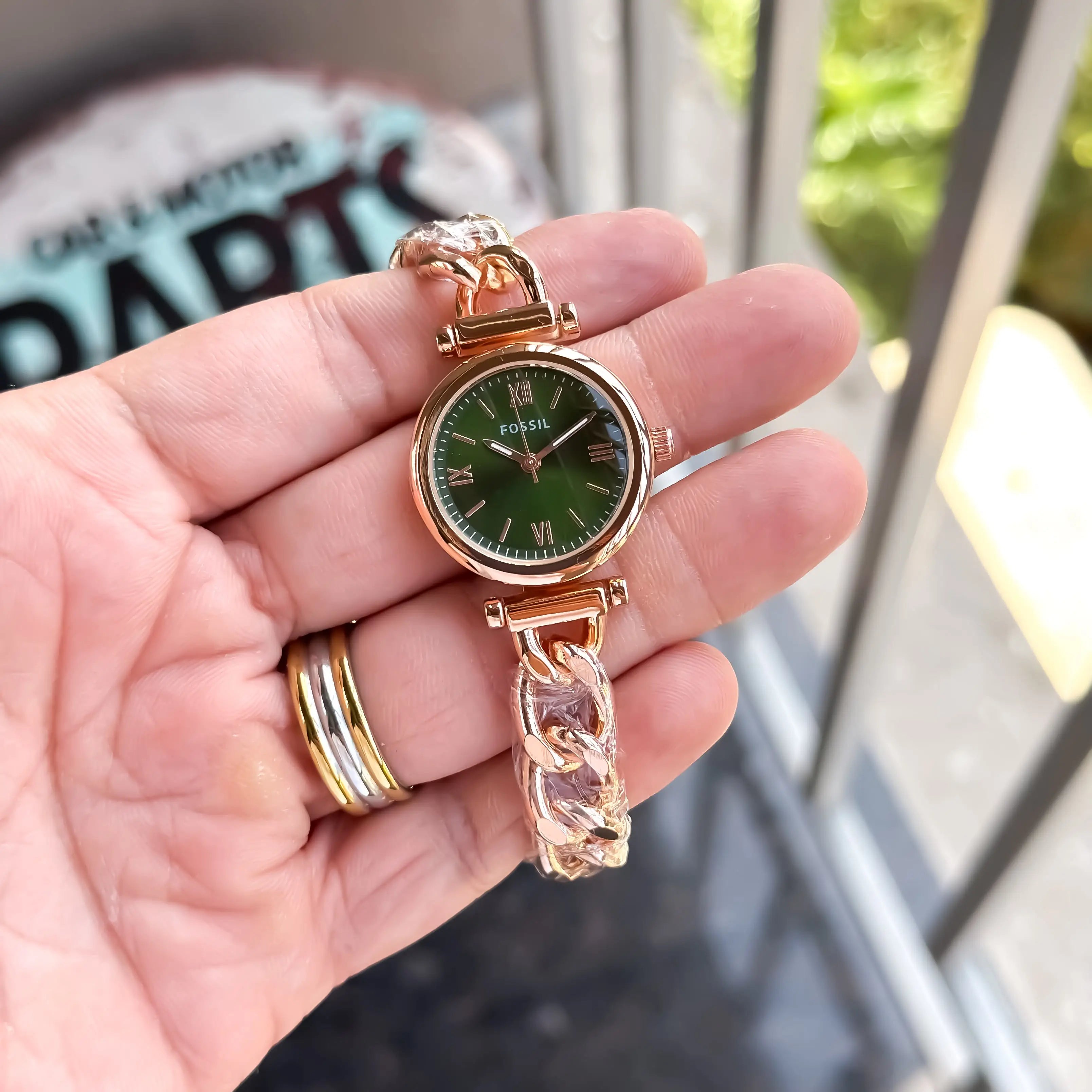 FOSSIL_LADIES_ROSE_GREEN Main image