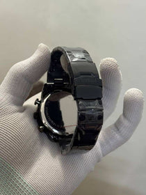 Fossi l Tourer All Black Chronograph Metal Watch