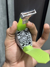Jacob&Co. Bugatt I Silver Green Diamond Premium Watch
