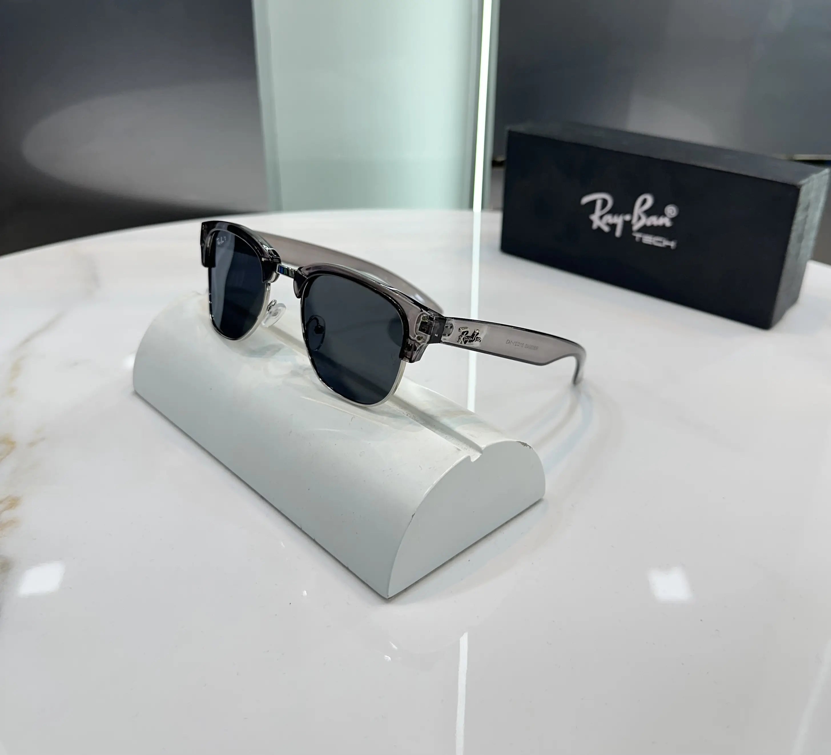 RayBan Grey Black Premium Shades 504 Main image