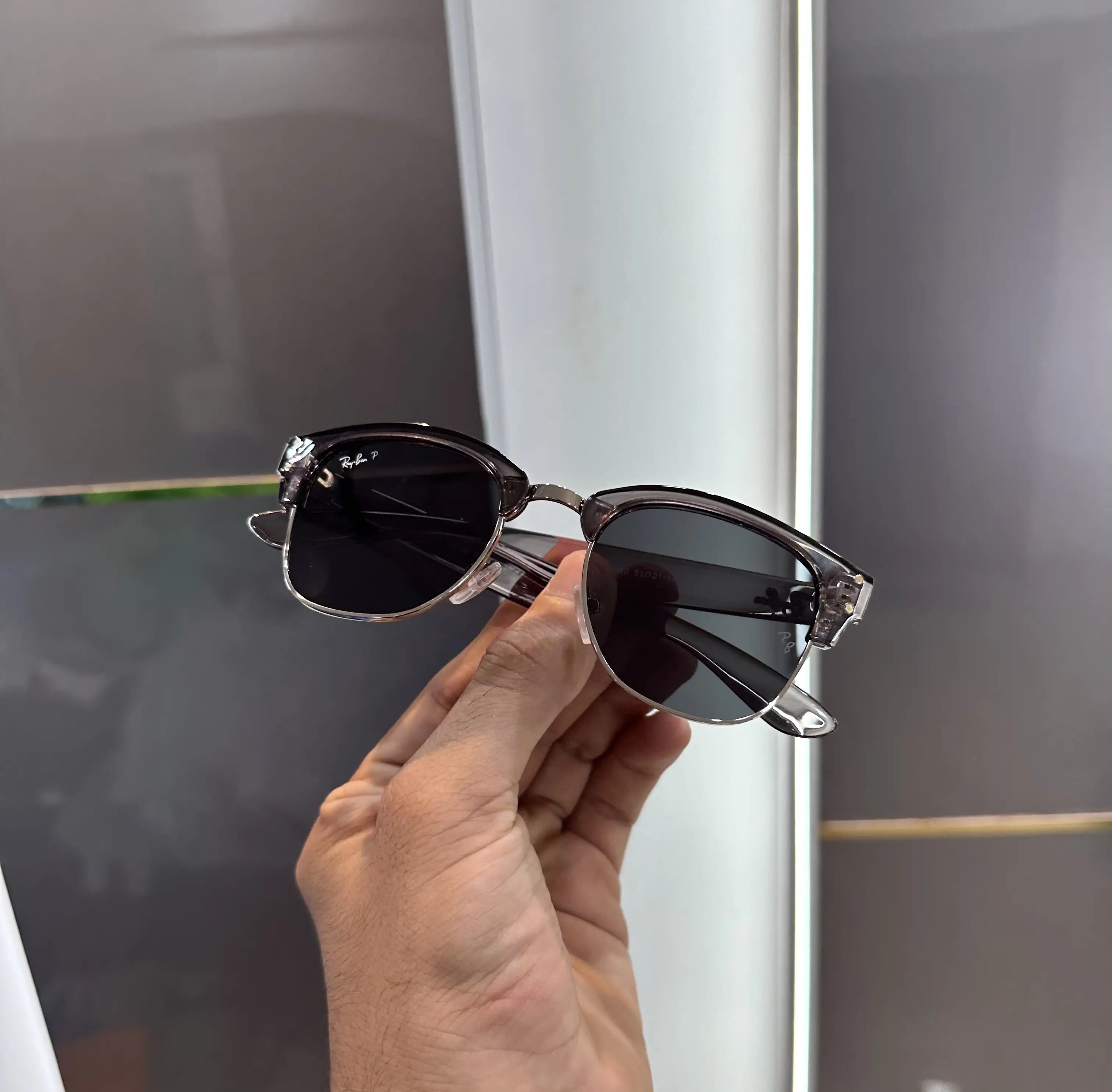 RayBan Grey Black Premium Shades 504