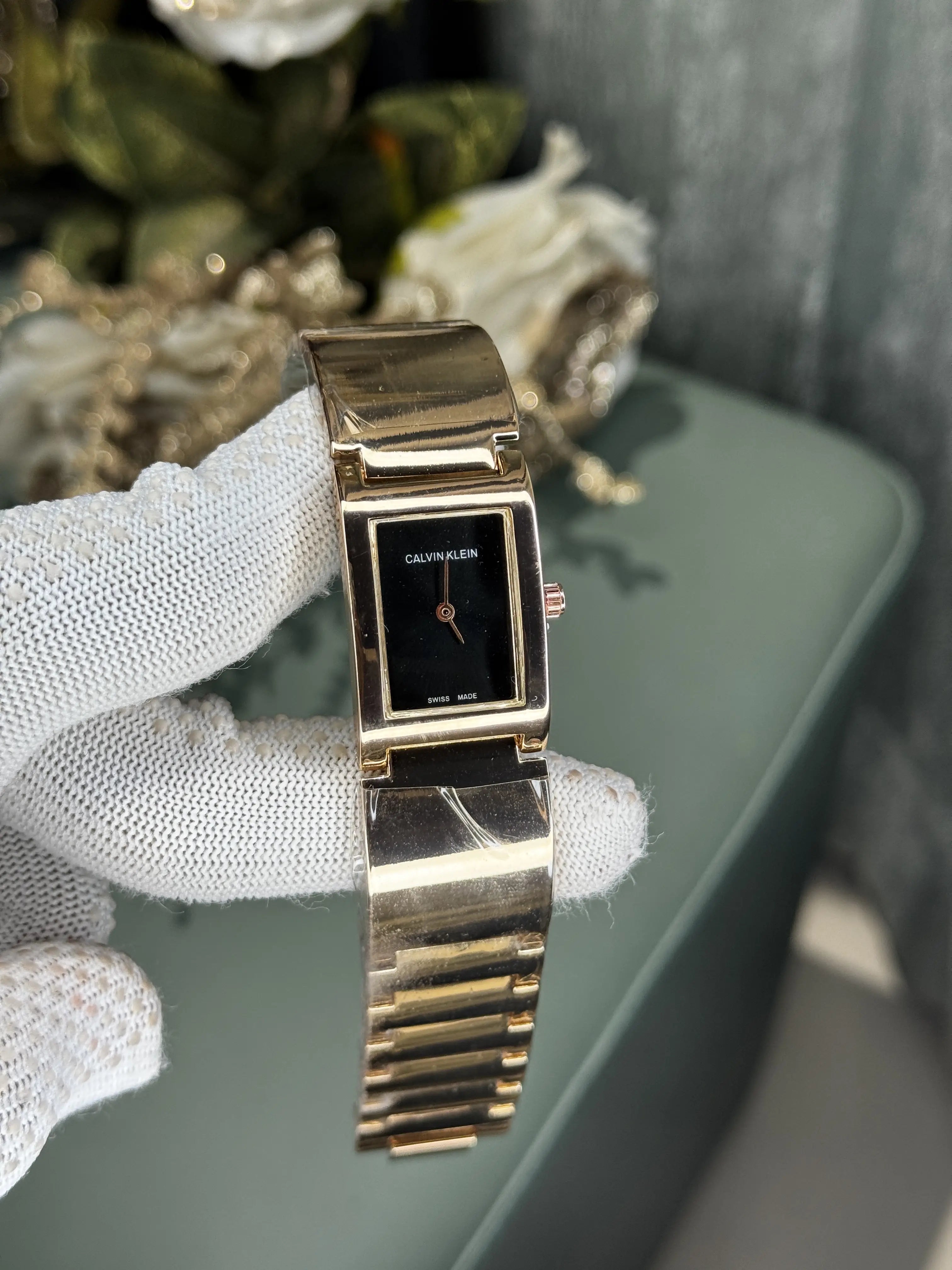 Calvin Klei n Rose Gold Black Bracelet Premium Watch Main image