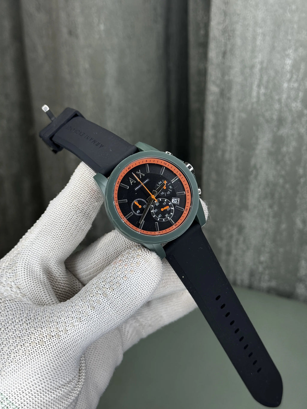 Arman i Exchange Green Black Premium Chronograph Watch