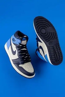 Nik_e Retro 1 Obsidian Blue High Semi UA