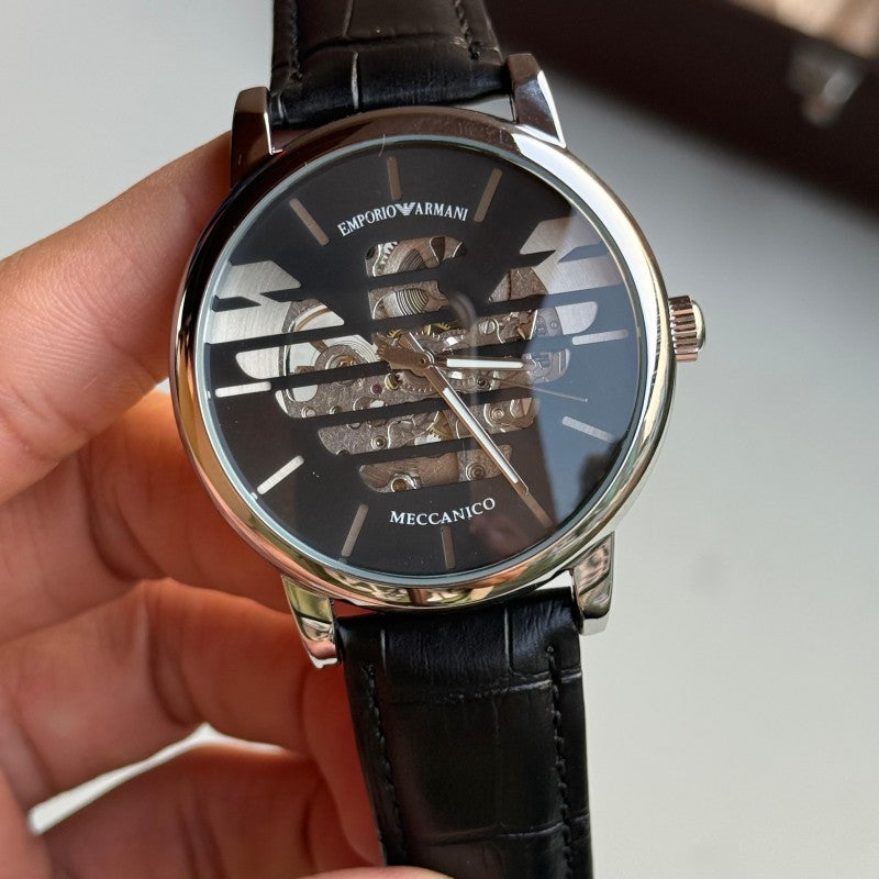 Emporio Arman i Meccanico Leather