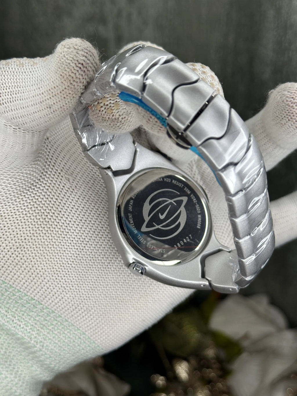 Nike Silver Green Premium Watch