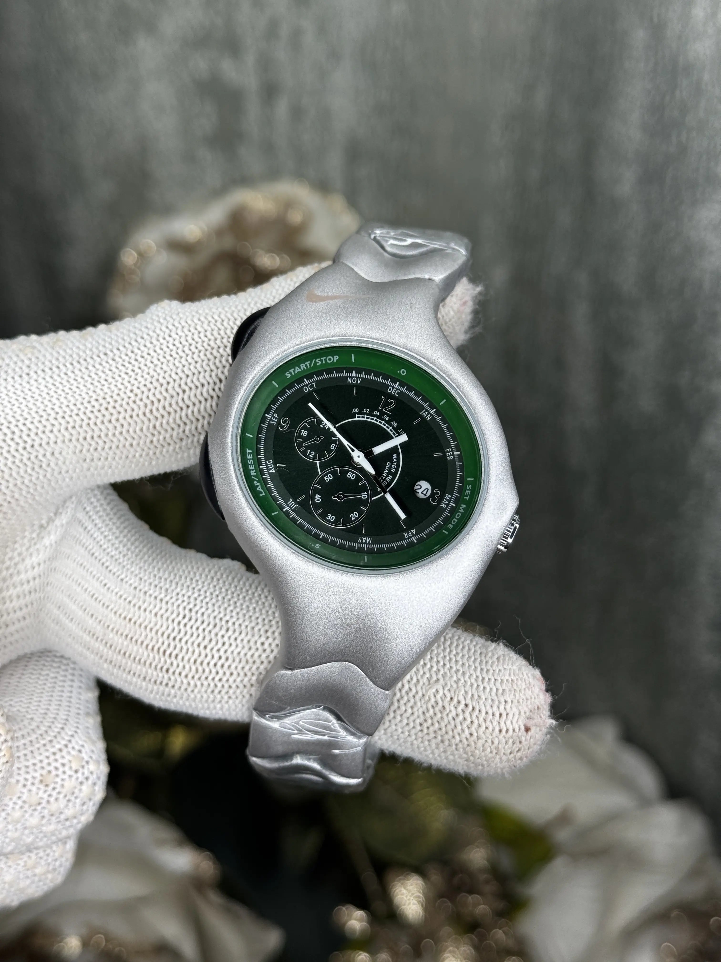 Nike Silver Green Premium Watch Main image