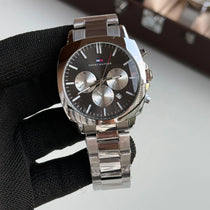 Tommy Hilfige_r Chronograph Silver Black Dial