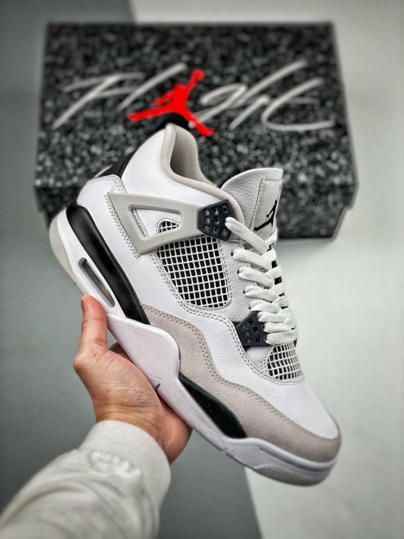 Nik e Air Jordan Retro 4 Military Semi Ua (524) Main image