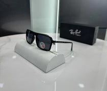 RayBan All Black Matt Premium Shades 6225