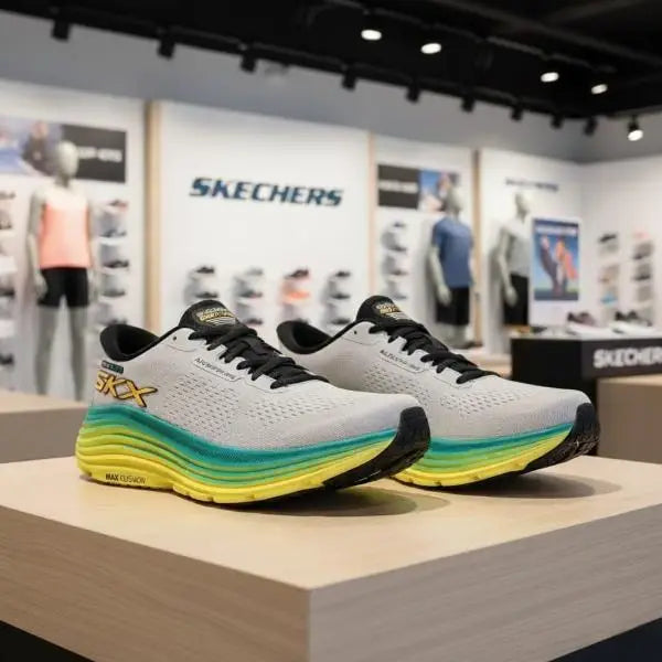 Skecher_s slip in max cushioning endeavor grey multi Main image