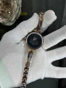 Swarovsk i Rose Gold Black Premium Watch