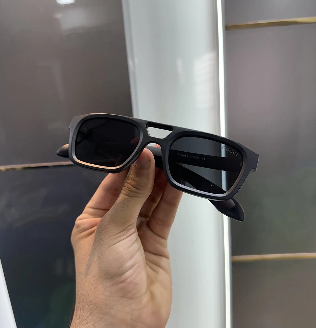 Gucci White Black Premium Shades 4951