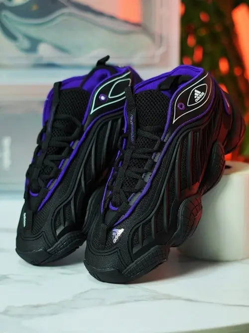 Adida_s X Packer Intimidation Black Purple Secondary image