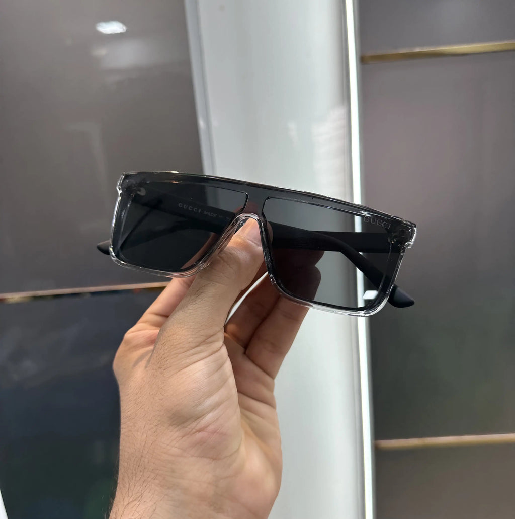 Gucc i Grey Black Classic Premium Shades 2639