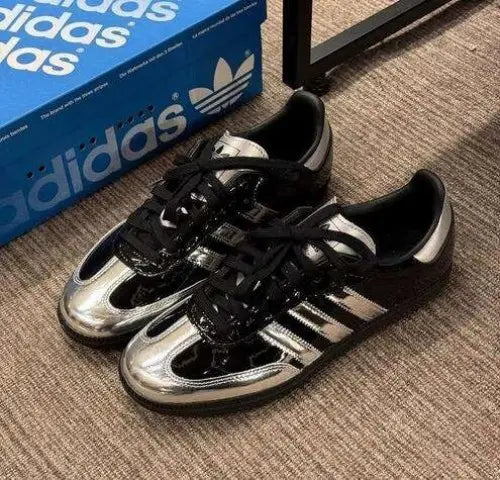 Adida_s Samba X Atmos Tuxedo Silver Black Main image