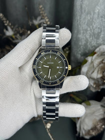 Tommy Hilfige r Silver Green Premium Watch