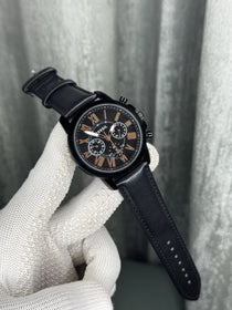 Fossil Grant All Black Chronograph Watch