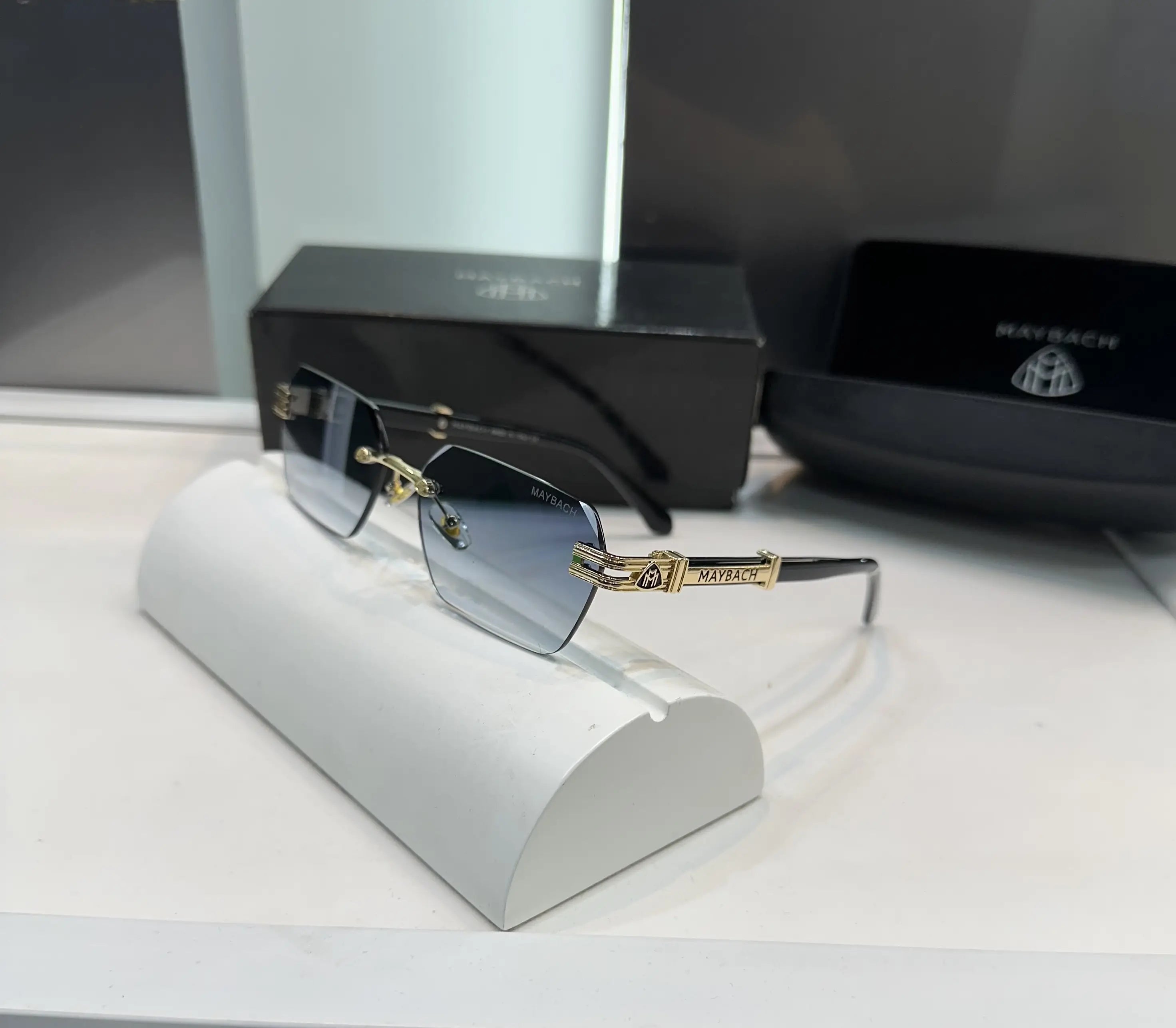 Maybach Gold Blue Premium Shades 012