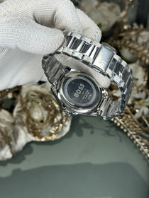 Hugo Boss Runner Red Dial Premium Quartz Watch