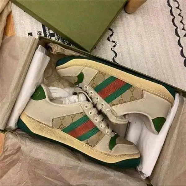 Gucc i Screener dirty sneaker semi ua og packing