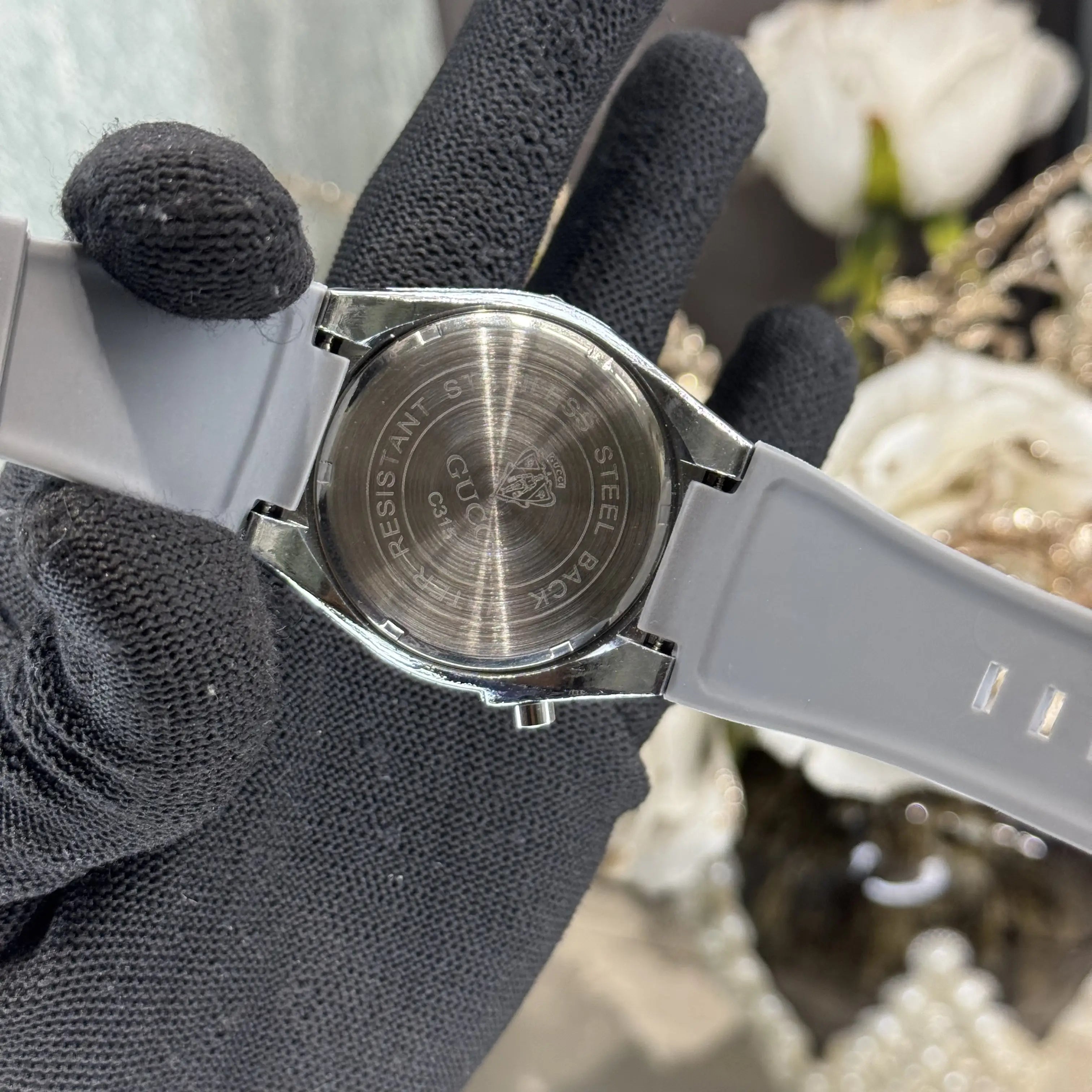 Gucc i All Grey Quartz Premium Watch