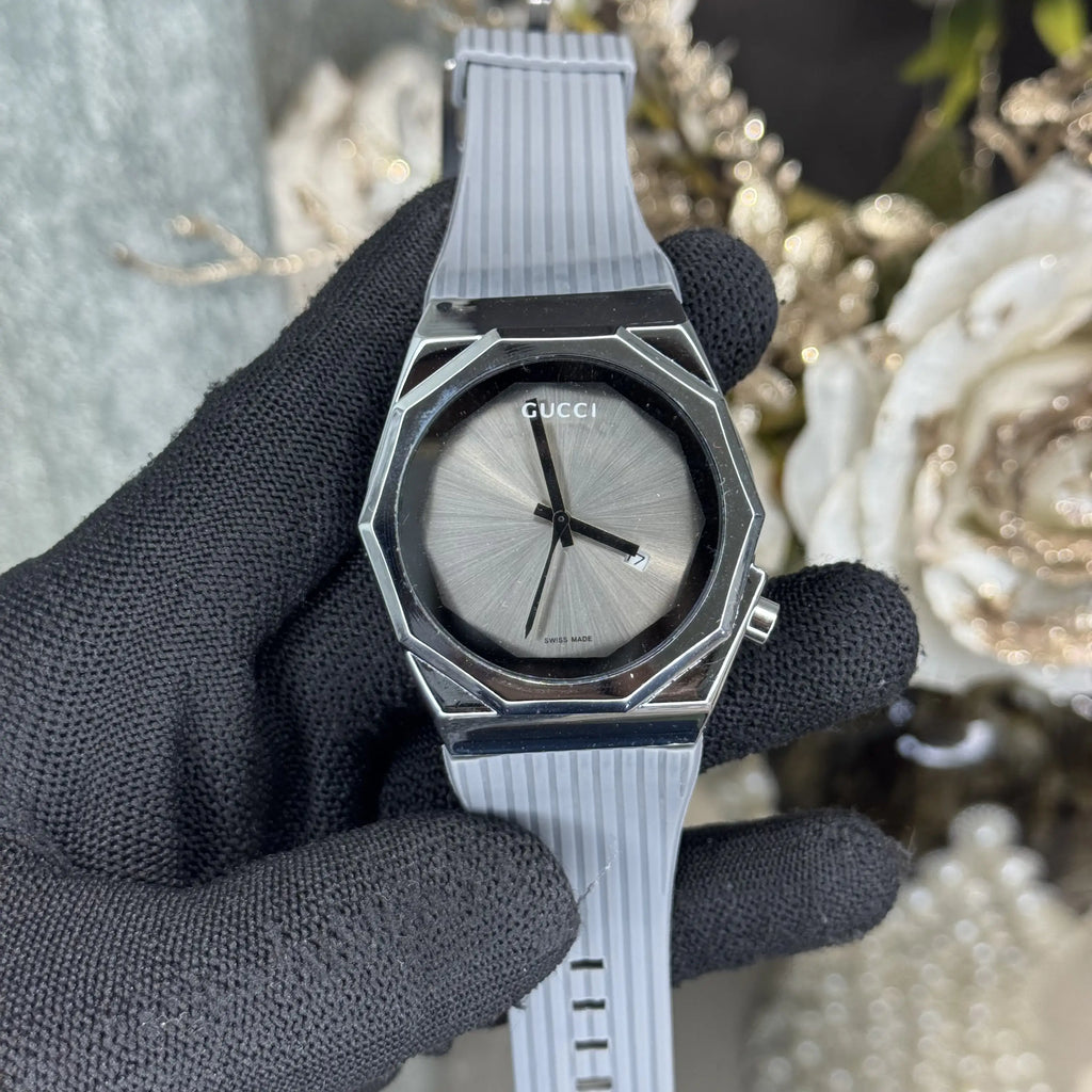 Gucc i All Grey Quartz Premium Watch
