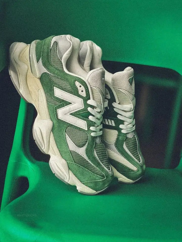 New Balanc e 9060 Nori Green Suede Quality